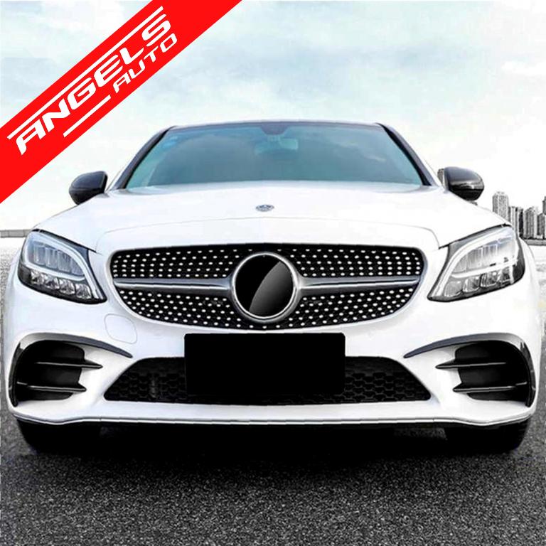 Prelungiri Bara Fata compatibile cu Mercedes C-Class W205 S205 C205 2018+ C43 Design - imagine 7