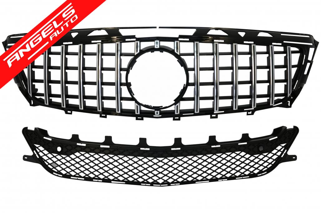 Grila compatibila cu Mercedes CLS W218 (2012-2014) GT-R Panamericana Design Crom