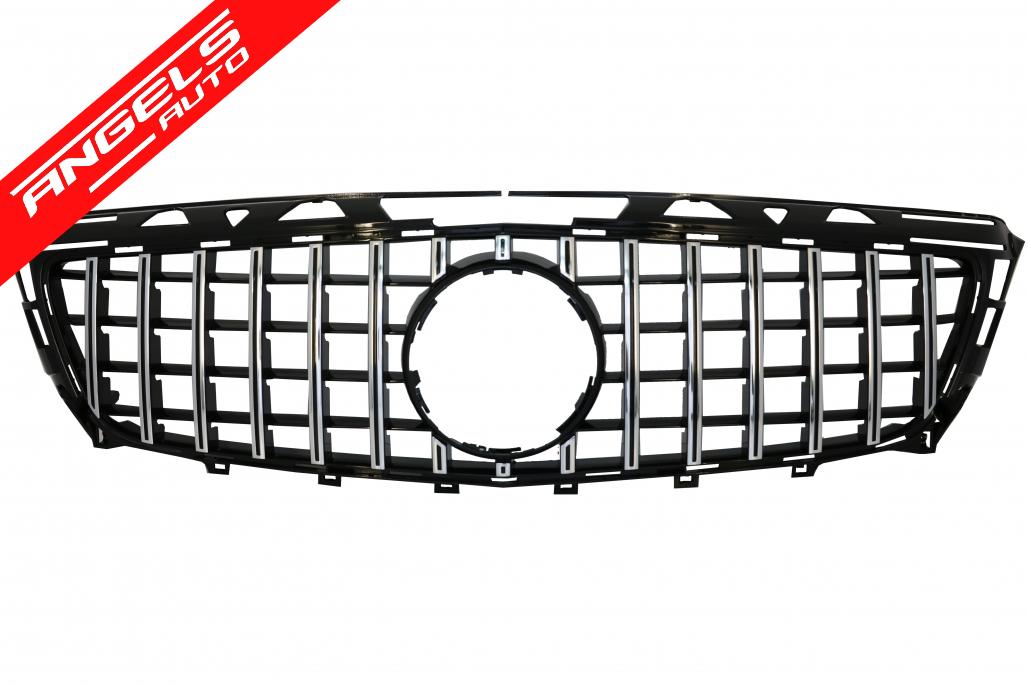 Grila compatibila cu Mercedes CLS W218 (2012-2014) GT-R Panamericana Design Crom - imagine 2