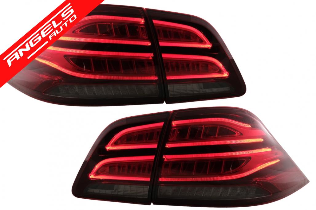 Stopuri compatibile cu Mercedes M-Class W166 (2012-2015) LED LightBar Rosu Clar LHD