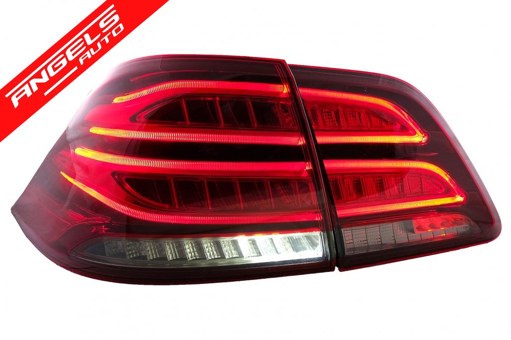 Stopuri compatibile cu Mercedes M-Class W166 (2012-2015) LED LightBar Rosu Clar LHD - imagine 3