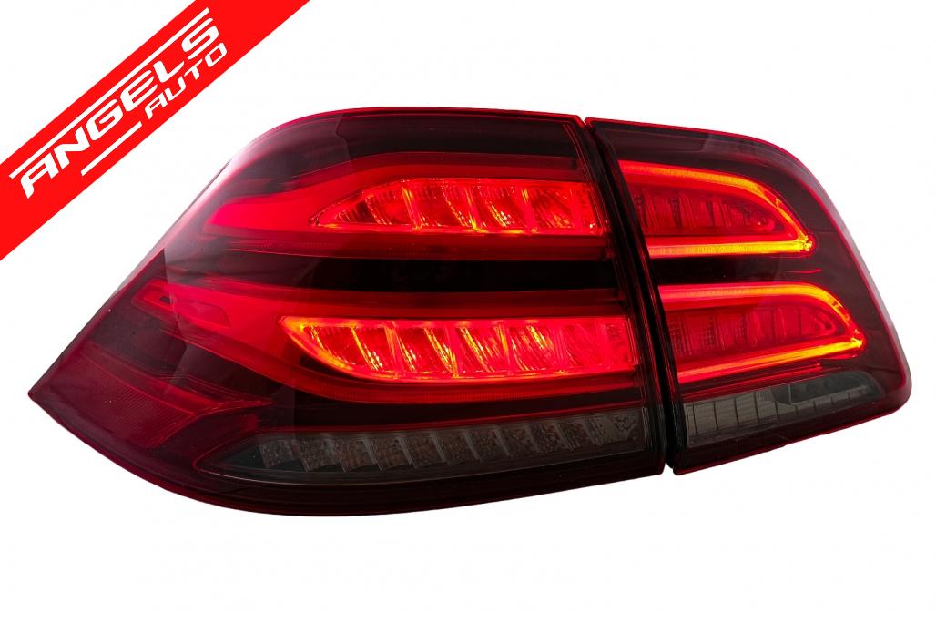 Stopuri compatibile cu Mercedes M-Class W166 (2012-2015) LED LightBar Rosu Clar LHD - imagine 4
