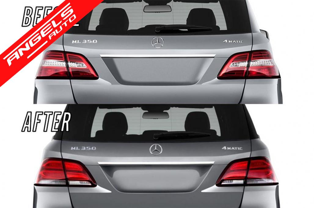 Stopuri compatibile cu Mercedes M-Class W166 (2012-2015) LED LightBar Rosu Clar LHD - imagine 8