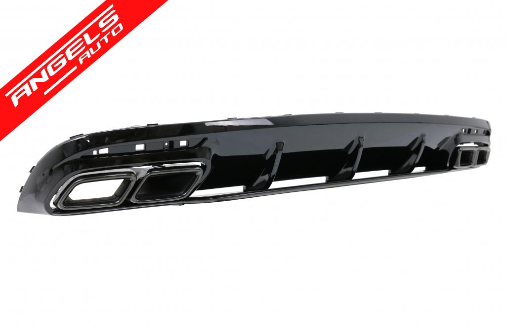 Difuzor cu tobe Negre compatibil cu Mercedes S-Class Coupe C217 si Cabriolet A217 S63 Design - imagine 2
