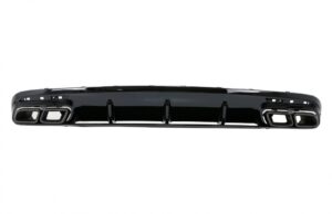 Difuzor cu tobe Negre compatibil cu Mercedes S-Class Coupe C217 si Cabriolet A217 S63 Design