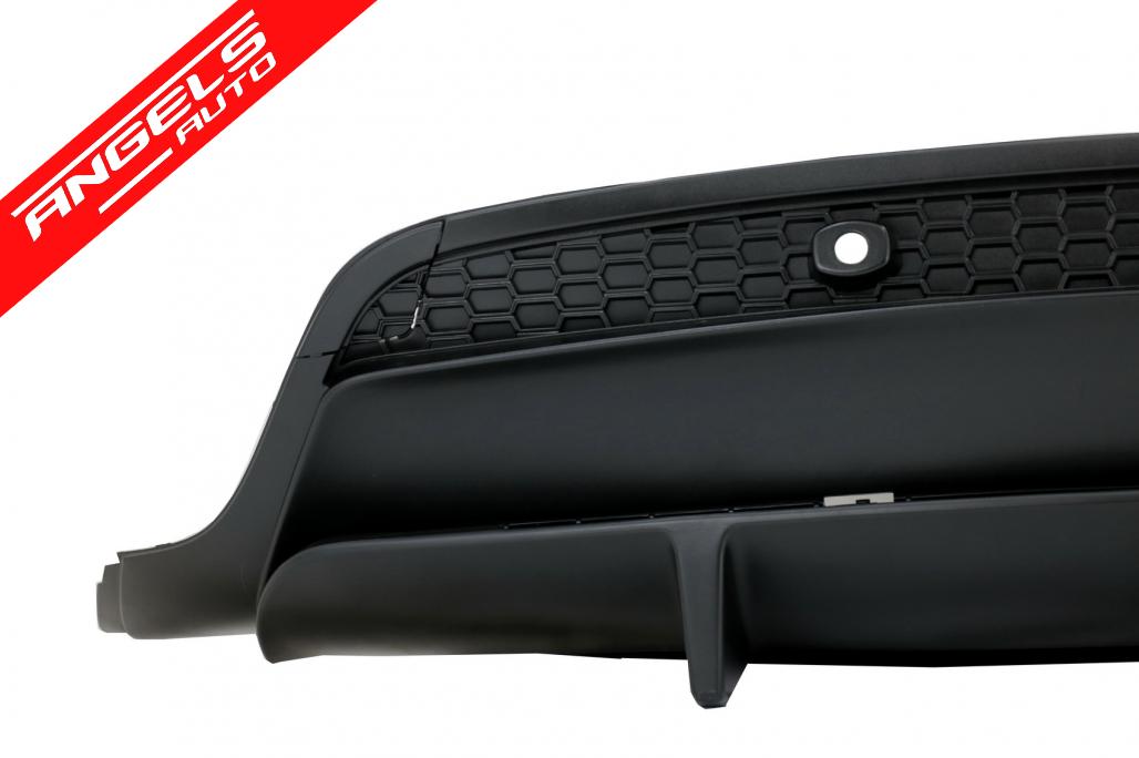 Difuzor Bara Spate compatibil cu BMW X6 E71 (2006-up) M-Design Negru - imagine 5