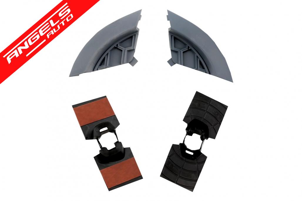 Difuzor Bara Spate compatibil cu BMW X6 E71 (2006-up) M-Design Negru - imagine 7