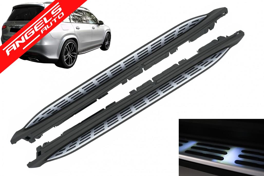 Praguri Laterale compatibile cu Mercedes GLS SUV X167 2020-up cu LED - imagine 8