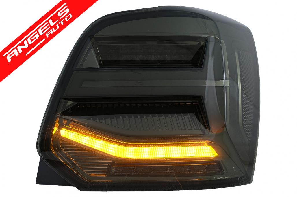 Stopuri Full LED compatibile cu VW POLO 6R 6C 61 (2011-2017) Semnal Dinamic Vento Look - imagine 4