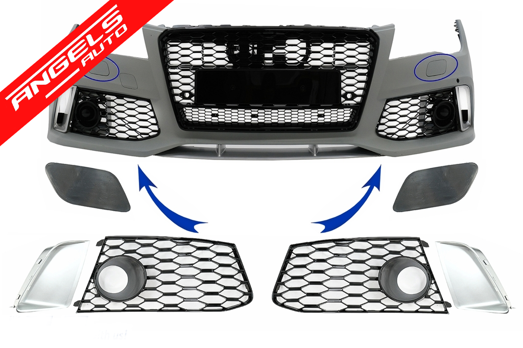 Accesorii Bara Fata compatibile cu Audi A7 4G (2010-2018) RS7 Design