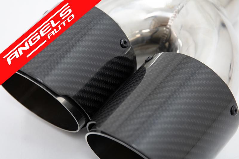 Tobe Tipsuri Finale Evacuare compatibile cu BMW Carbon Fiber Finisaj Lucios 6.1CM - imagine 4