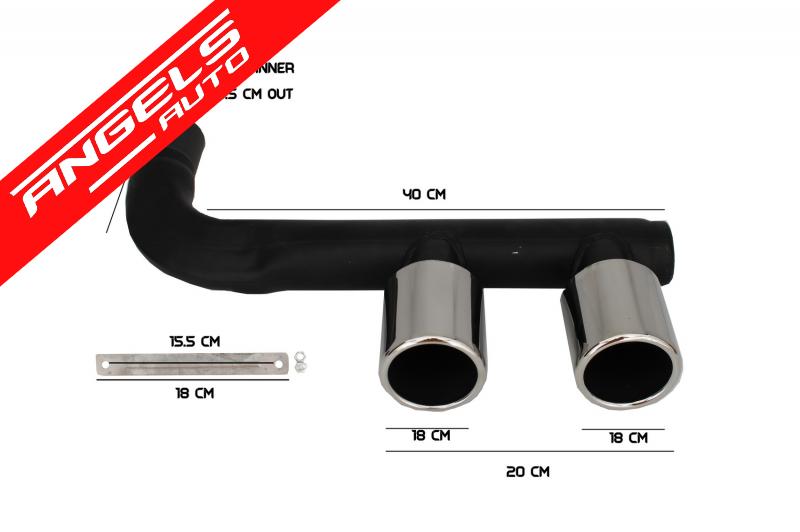 Sistem de evacuare compatibil cu VW Polo 6R (2009-2018) R400 R-Design - imagine 5