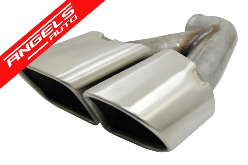 Ornamente Tobe Evacuare compatibile cu Porsche Cayenne 92A Facelift (10/2014-2017) Turbo Design - imagine 2