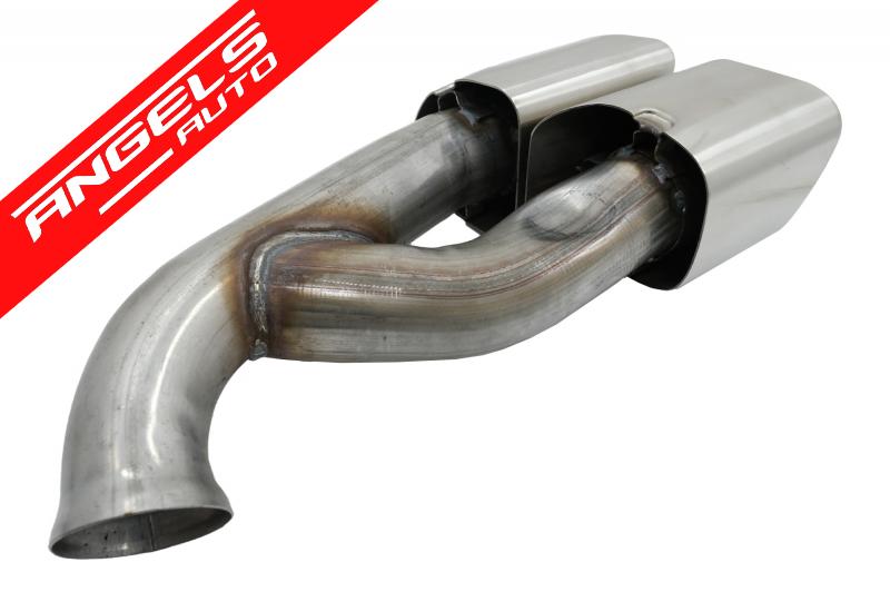 Ornamente Tobe Evacuare compatibile cu Porsche Cayenne 92A Facelift (10/2014-2017) Turbo Design - imagine 4