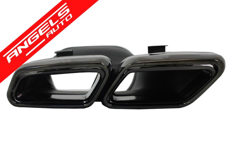 Tobe compatibile cu Mercedes W222 W212 S212 Facelift CLS W218 R231 E63 S65 SL65 Design Negre - imagine 3