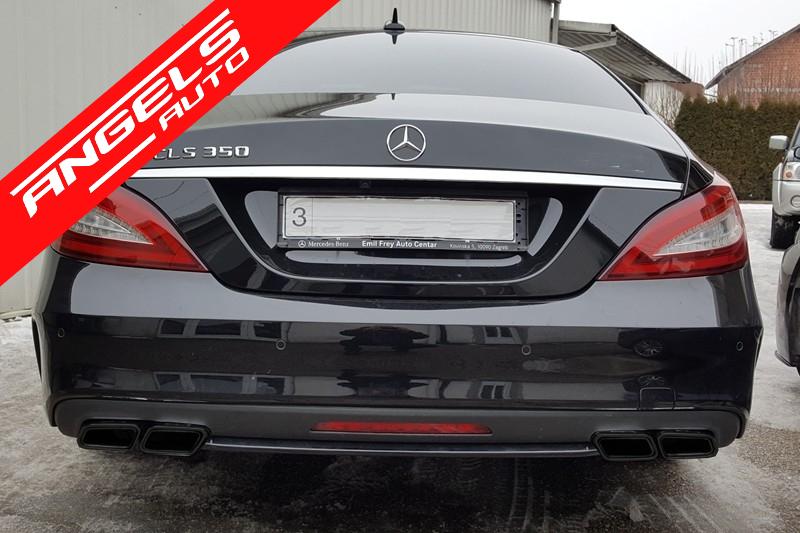 Tobe compatibile cu Mercedes W222 W212 S212 Facelift CLS W218 R231 E63 S65 SL65 Design Negre - imagine 7