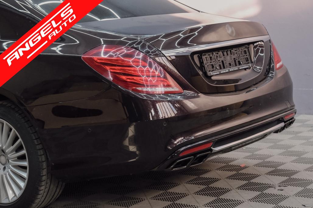 Tobe compatibile cu Mercedes W222 W212 S212 Facelift CLS W218 R231 E63 S65 SL65 Design Negre - imagine 8