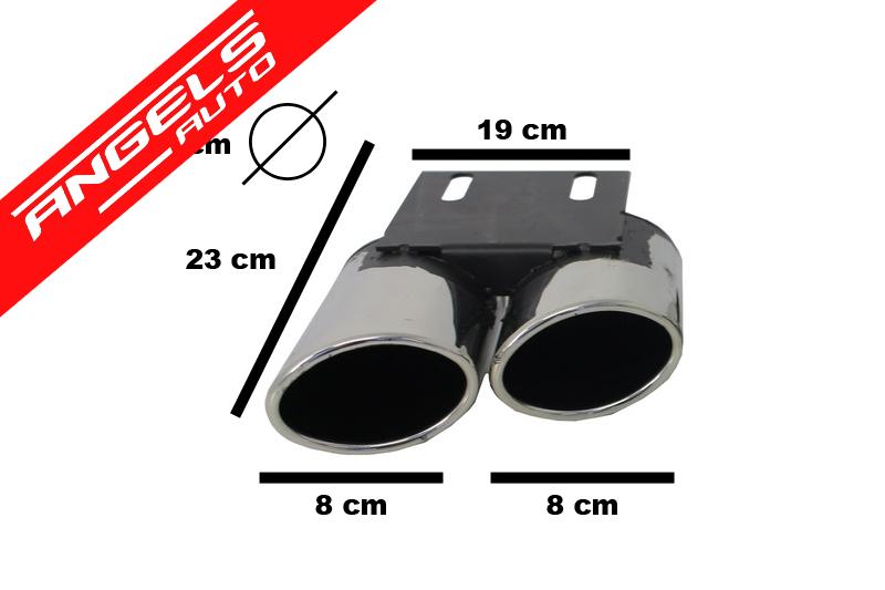 Tobe Ornamente Evacuare compatibile cu Audi A3 (2012-2017) S3 F Design - imagine 4