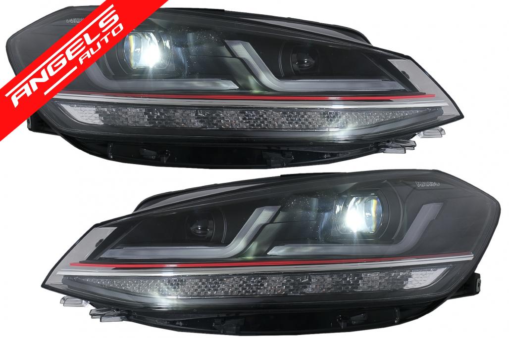 Faruri LEDriving Osram Full LED compatibile cu VW Golf 7.5 (2017-2020) Facelift GTI Semnal Dinamic - imagine 3