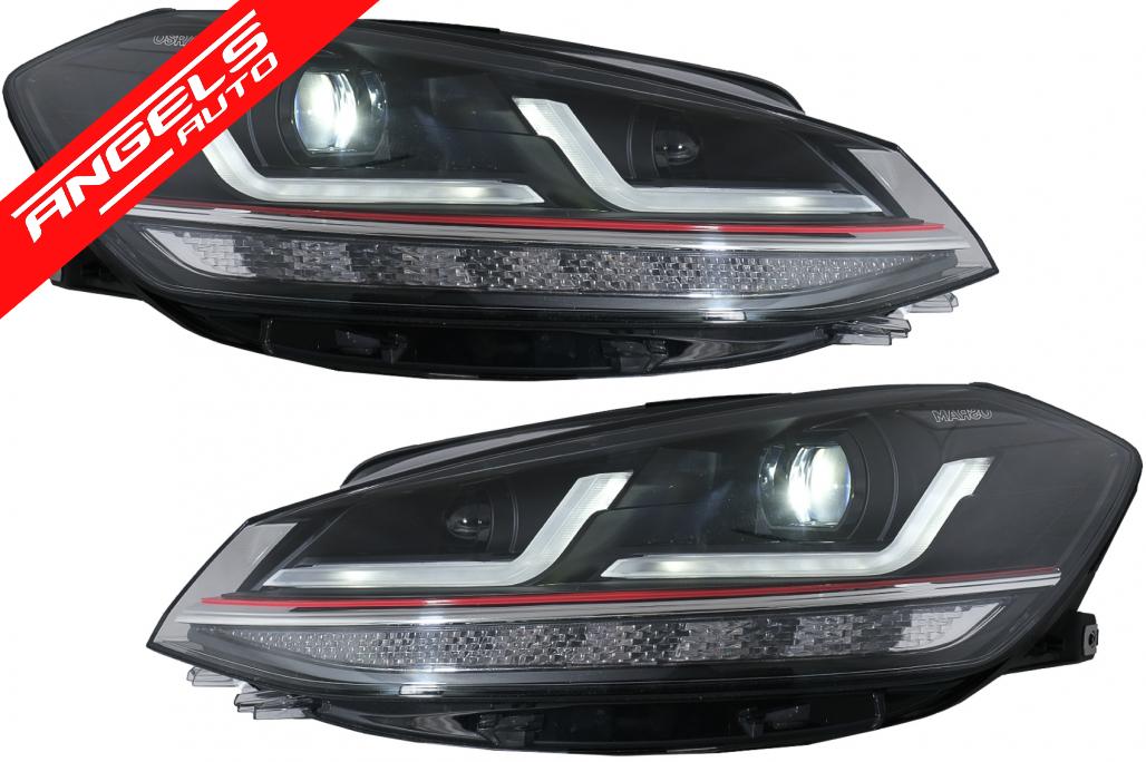 Faruri LEDriving Osram Full LED compatibile cu VW Golf 7.5 (2017-2020) Facelift GTI Semnal Dinamic - imagine 2