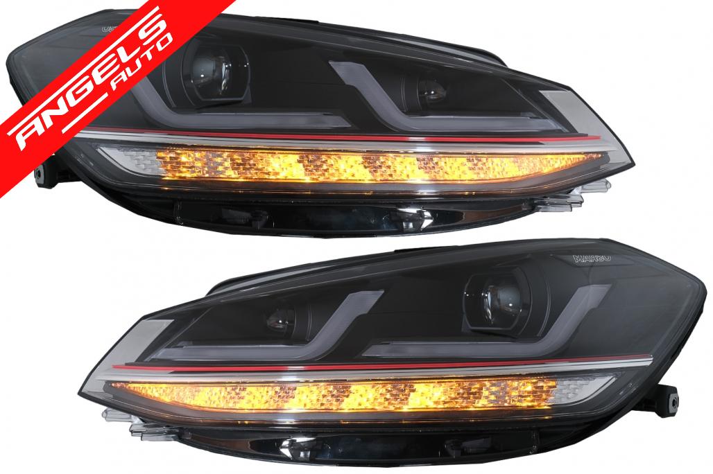 Faruri LEDriving Osram Full LED compatibile cu VW Golf 7.5 (2017-2020) Facelift GTI Semnal Dinamic - imagine 4