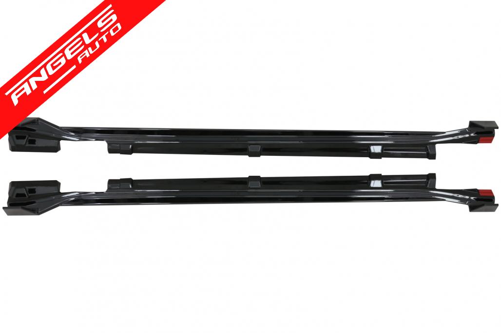 Extensii Praguri Laterale Negru Lucios compatibile cu VW Arteon (2017-2020)
