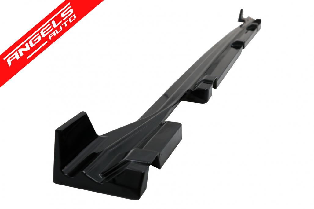 Extensii Praguri Laterale Negru Lucios compatibile cu VW Arteon (2017-2020) - imagine 3