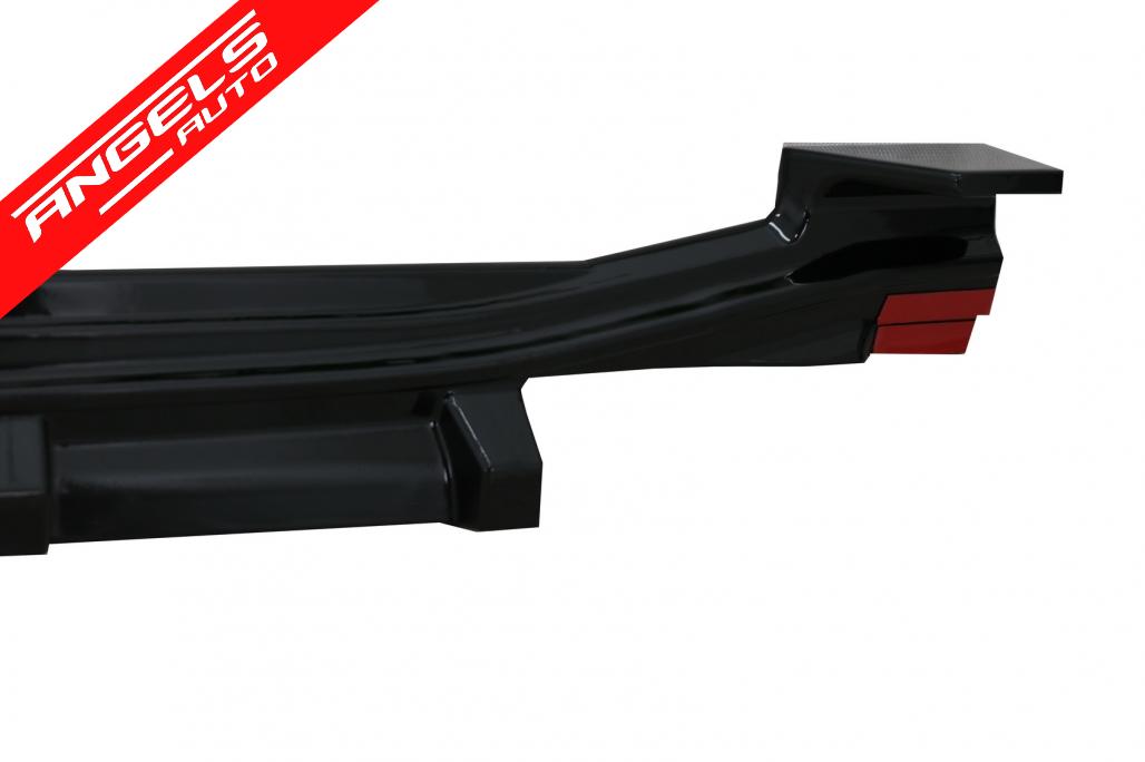 Extensii Praguri Laterale Negru Lucios compatibile cu VW Arteon (2017-2020) - imagine 4