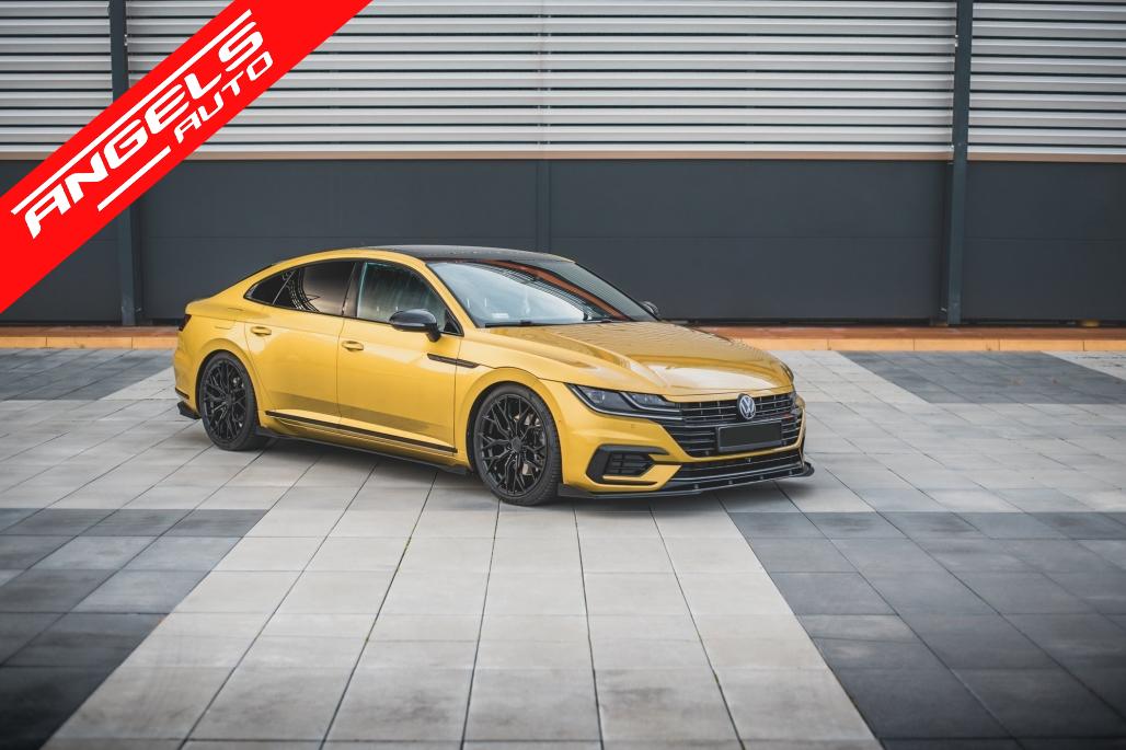 Extensii Praguri Laterale Negru Lucios compatibile cu VW Arteon (2017-2020) - imagine 6