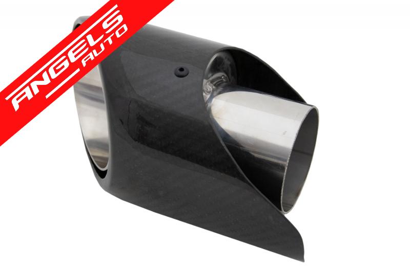Toba Tips Finala Ornament Evacuare Carbon Fiber Finisaj Lucios - imagine 2