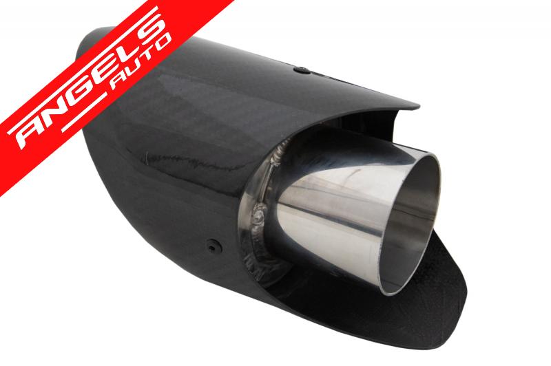 Toba Tips Finala Ornament Evacuare Carbon Fiber Finisaj Lucios - imagine 3