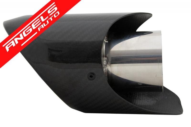 Toba Tips Finala Ornament Evacuare Carbon Fiber Finisaj Lucios - imagine 4