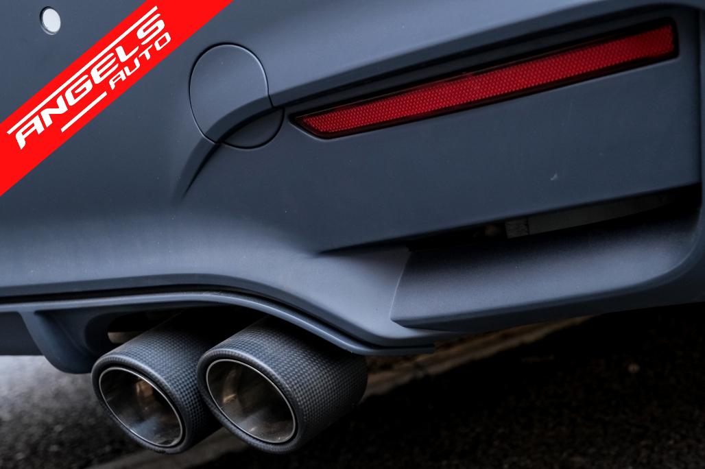 Toba Tips Finala Ornament Evacuare compatibila cu BMW Carbon Fiber Finisaj Mat - imagine 7