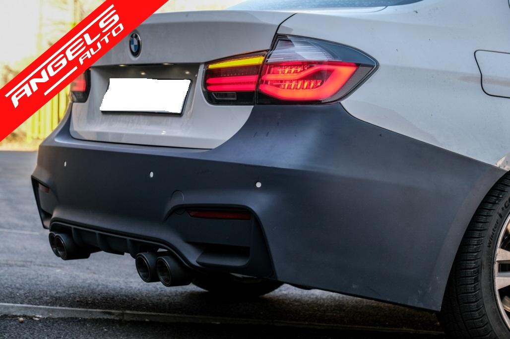 Toba Tips Finala Ornament Evacuare compatibila cu BMW Carbon Fiber Finisaj Mat - imagine 6