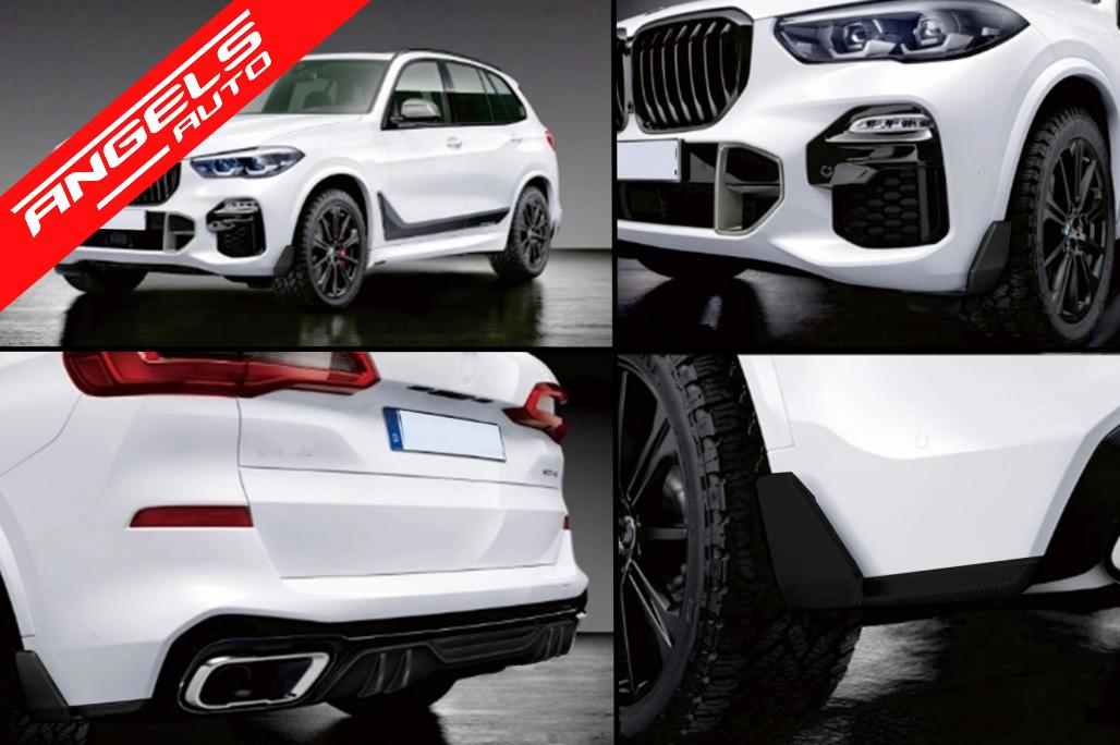 Pachet Exterior Aero compatibil cu BMW X5 G05 (2018-2022) M Performance Look Negru - imagine 8