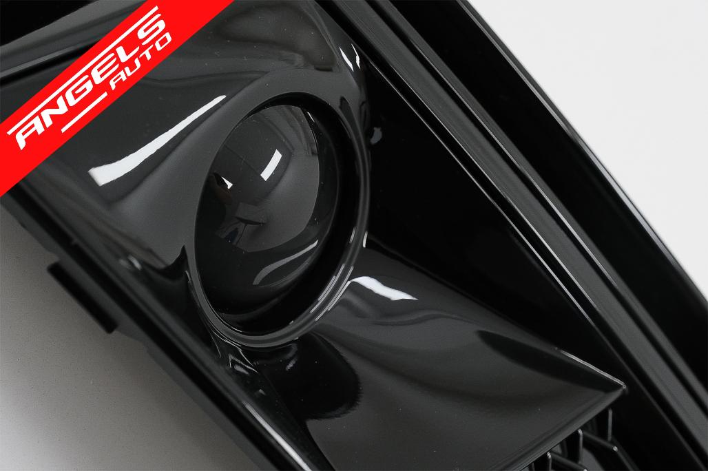 Grile Bara Fata compatibile cu A4 B9 Sedan Avant (2016-2018) RS4 Design Negru - imagine 2