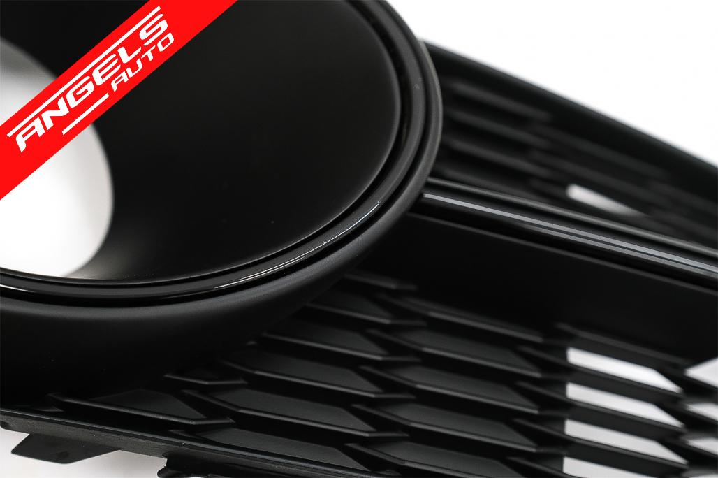 Grile compatibile cu Audi A6 C7 4G S Line Facelift (2015-2018) Negru - imagine 6