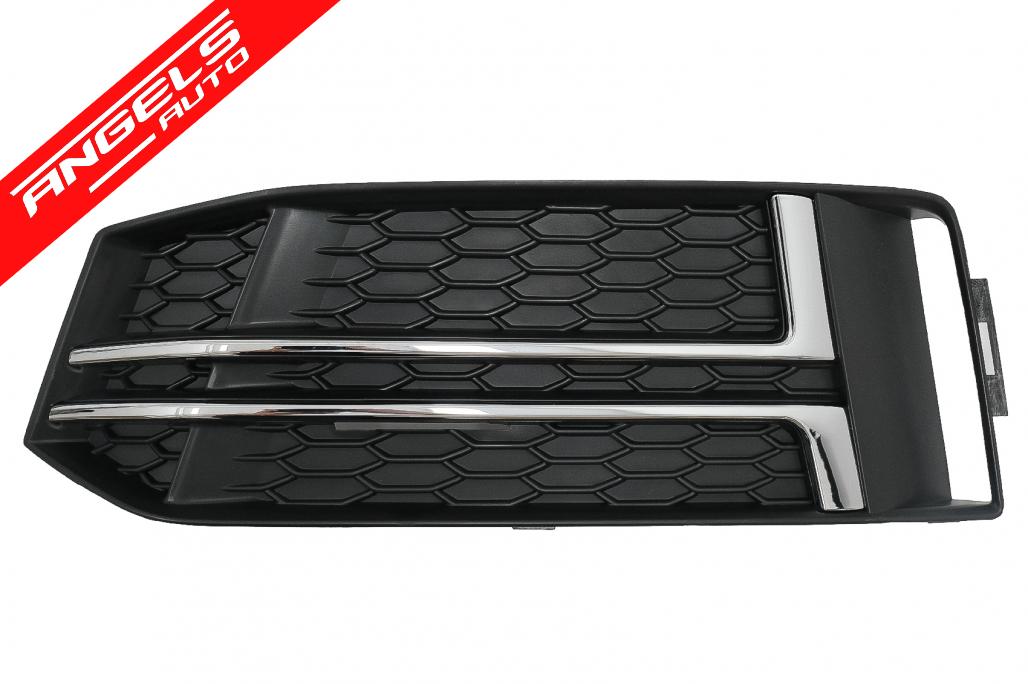 Grile Laterale compatibile cu A4 B9 Sedan Avant (2016-2018) S-Line Silver Edition - imagine 2