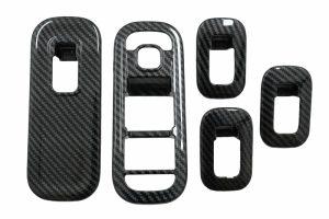 Ornamente Butoane Geamuri compatibile cu Mercedes A-Class W177 V177 (2018-Up) Carbon