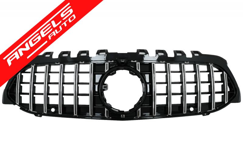 Grila AMG compatibila cu Mercedes A-Class W177 (04.2018-up) GT-R Panamericana Crom