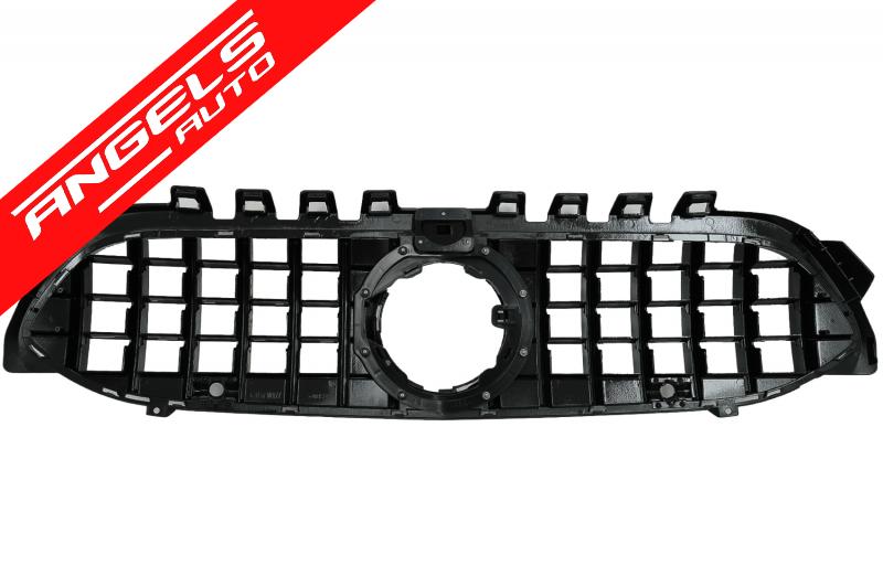 Grila AMG compatibila cu Mercedes A-Class W177 (04.2018-up) GT-R Panamericana Crom - imagine 4