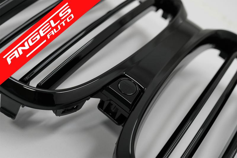 Grile Nari compatibile cu BMW X5 G05 2018-up Negru Lucios M Design - imagine 5