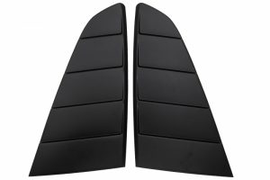 Ornamente Geamuri Pline Spate compatibile cu Ford Mustang (2015-2019) Negru Mat
