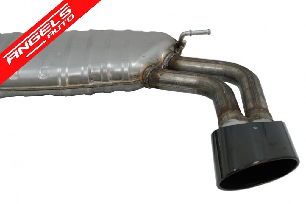 Sistem evacuare compatibil cu Audi A3 8V Sedan Cabrio (2012-2019) RS3 Look Black - imagine 3