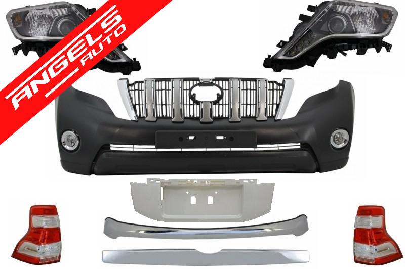 Pachet Kit Conversie Facelift 2014+ Design compatibil cu Toyota J150 2009-2013