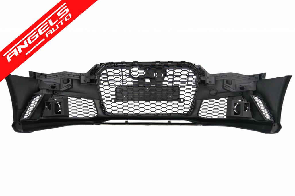 Bara Fata cu Prelungire compatibila cu Audi A6 C7 4G RS6 Look Facelift (2015-2018) - imagine 4