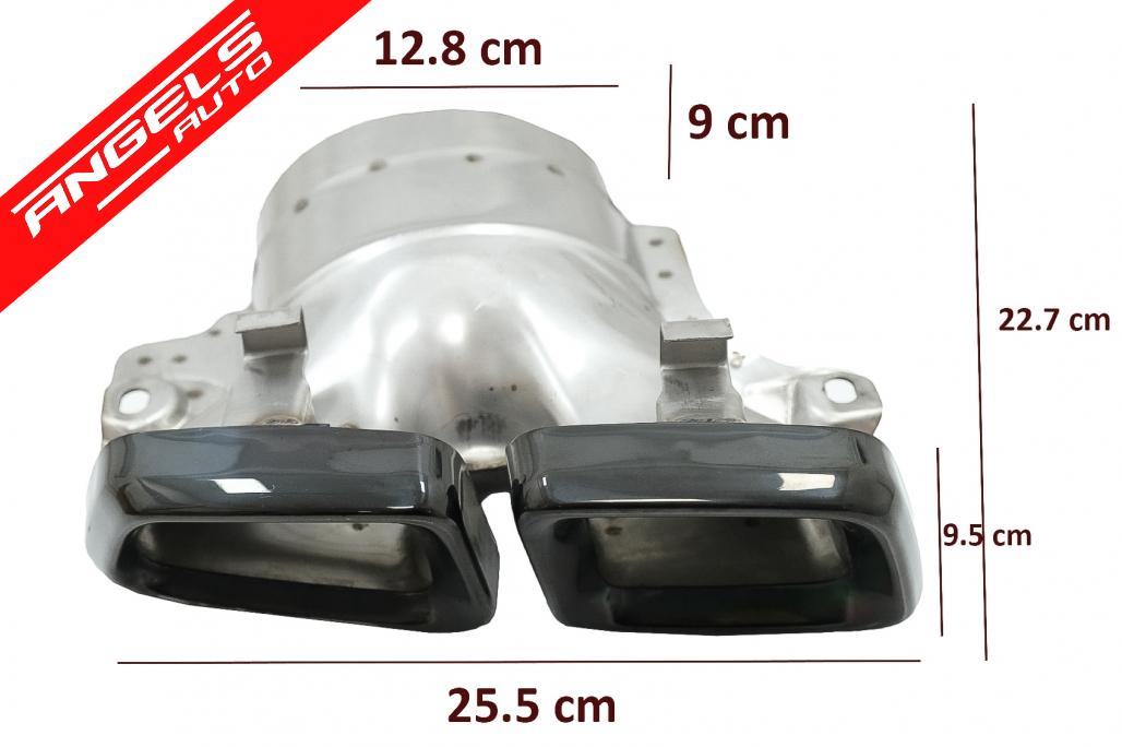 Ornamente tobe compatibile cu Mercedes ML W166 (2012-2015) CLS-Class W218 AMG Negru - imagine 4