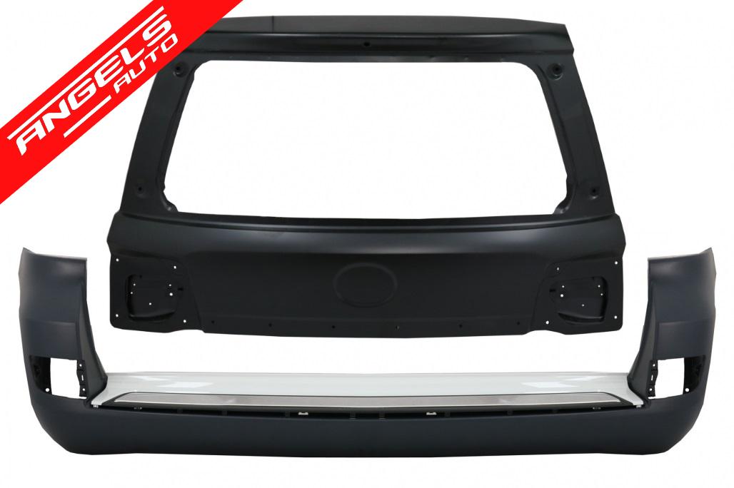 Pachet compatibil cu Toyota Land Cruiser J200(2008-2016) Conversie Facelift 2018+ LC200 Look - imagine 4