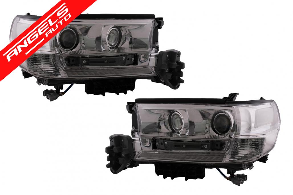 Pachet compatibil cu Toyota Land Cruiser J200(2008-2016) Conversie Facelift 2018+ LC200 Look - imagine 3