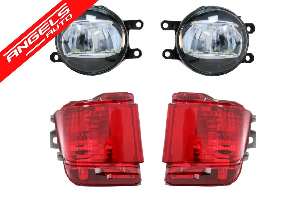 Pachet compatibil cu Toyota Land Cruiser J200(2008-2016) Conversie Facelift 2018+ LC200 Look - imagine 7